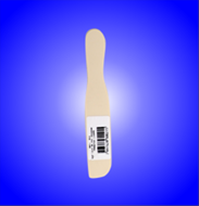 Esp�tula de PVC Pequena para Depila��o